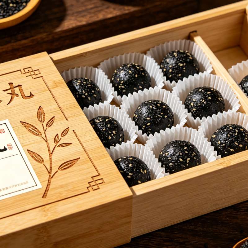 湖北康瑞生物黑芝麻丸蜜丸成型工艺升级，成品不粘手(图1)
